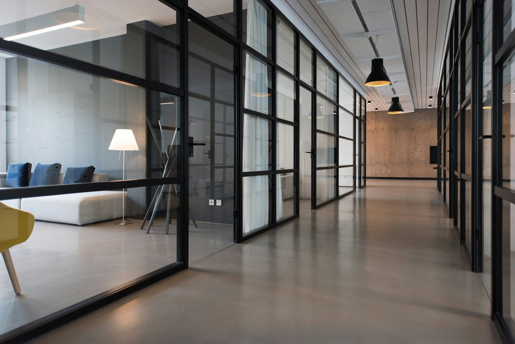 A light-filled workspace designed for focused collaboration